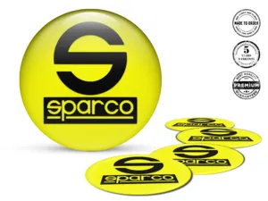 Sparco Wheel Decals Custom Interstellar Racing Pulse